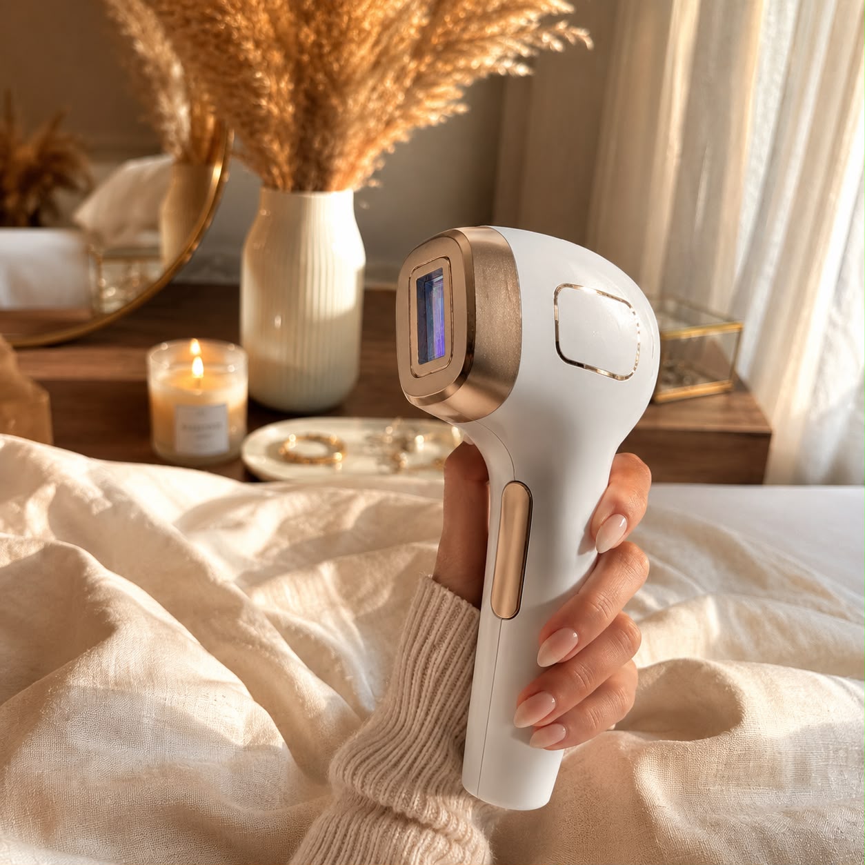 Painless Ice-Cooling IPL Laser Hair Remover