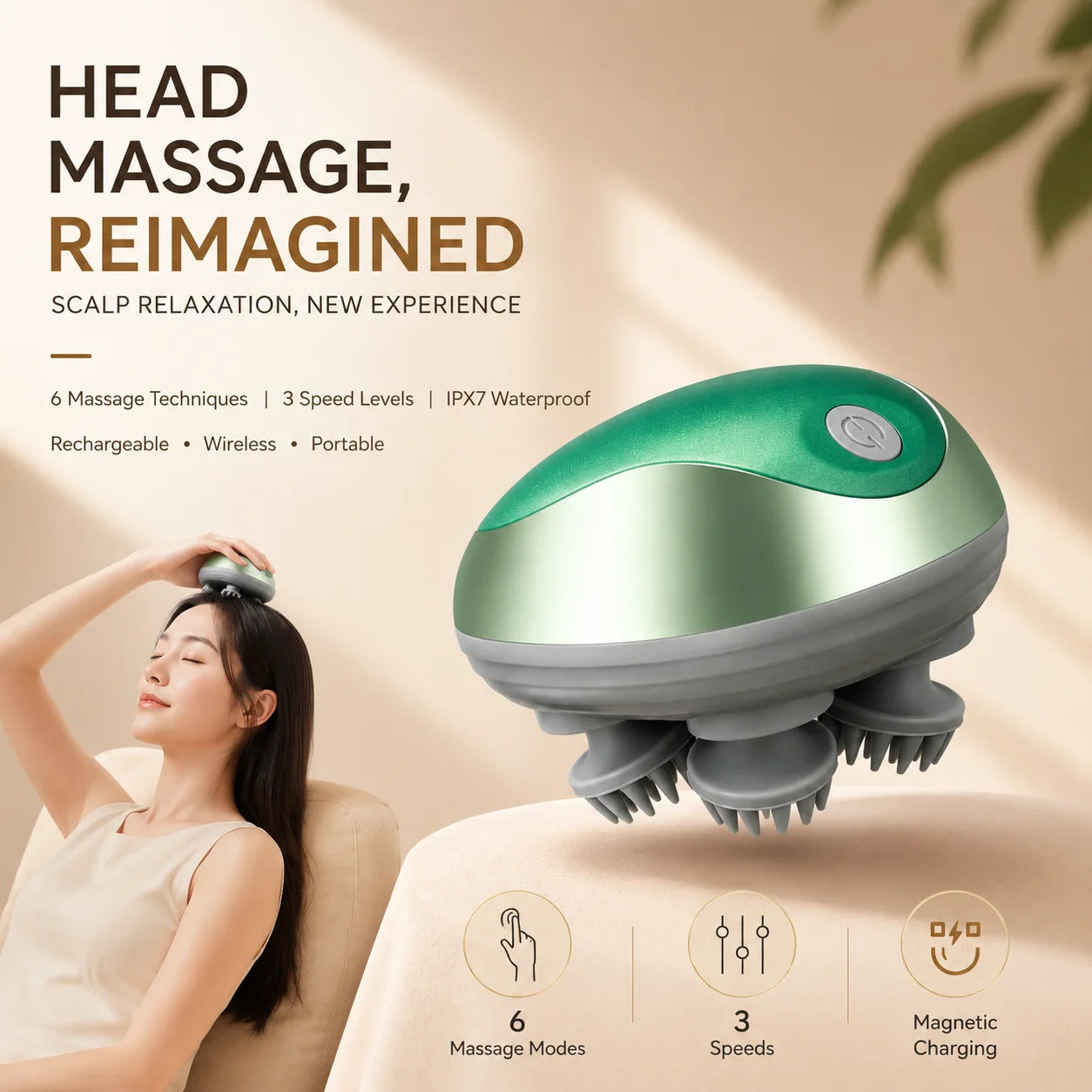 Luyers™Electric Scalp Massager & Hair Growth Stimulator