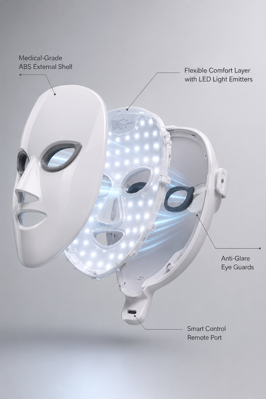 GlowPro™ 7-in1 LED Light Therapy Mask